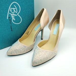 Betsey Johnson Band heels NIB